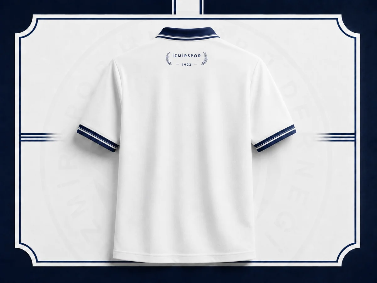 1923 Polo Yaka Beyaz