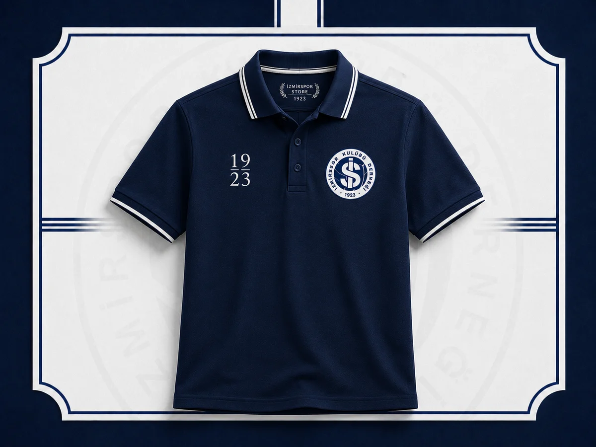 1923 Polo Yaka Lacivert