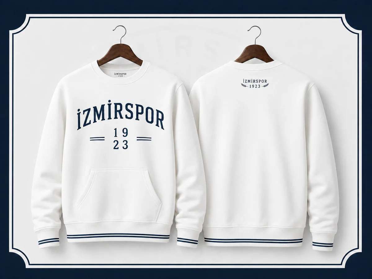 1923 Sweatshirt Beyaz