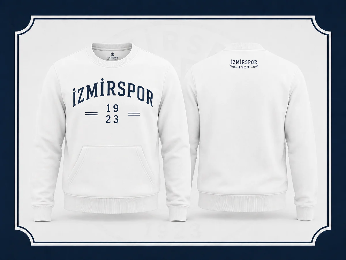 1923 Sweatshirt Beyaz