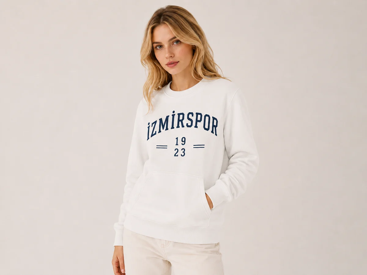 1923 Sweatshirt Beyaz