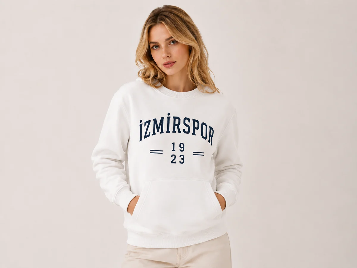 1923 Sweatshirt Beyaz