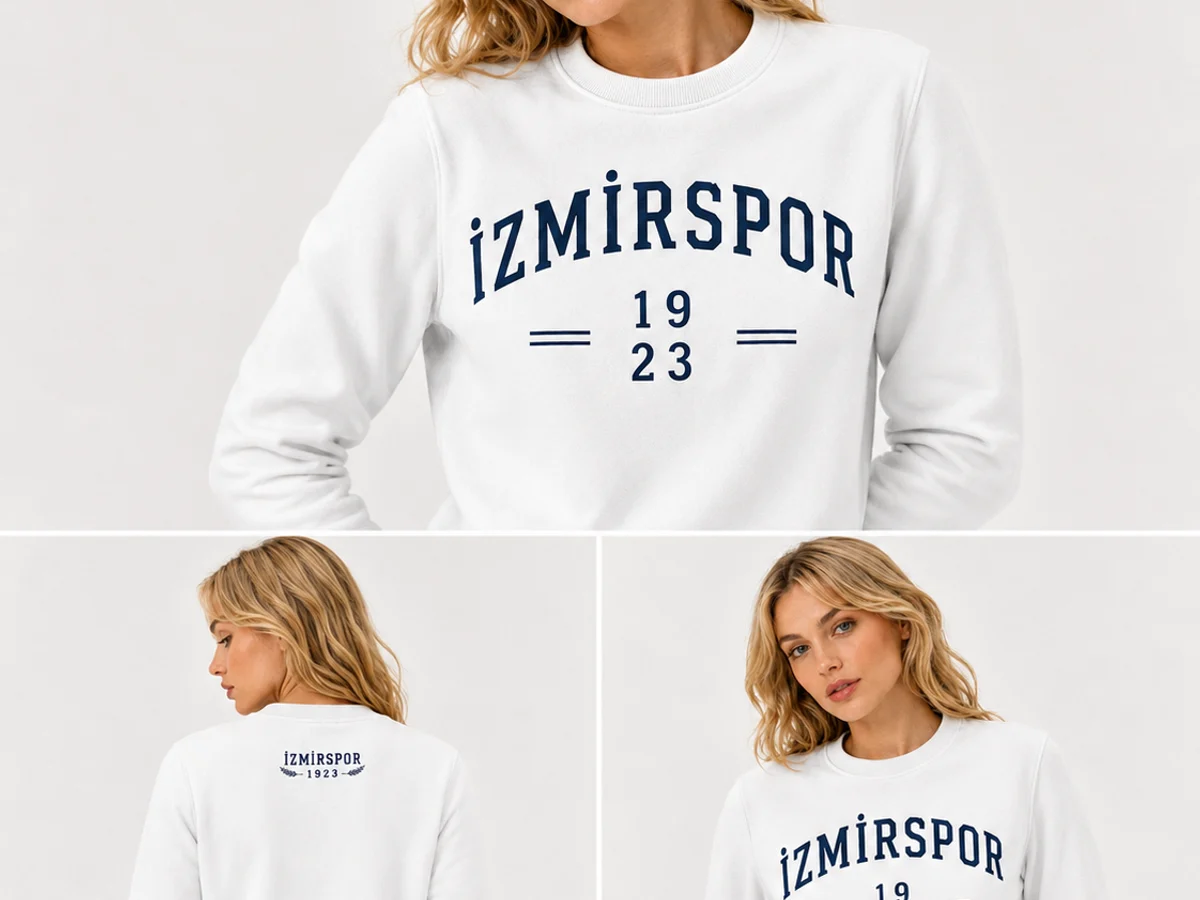 1923 Sweatshirt Beyaz