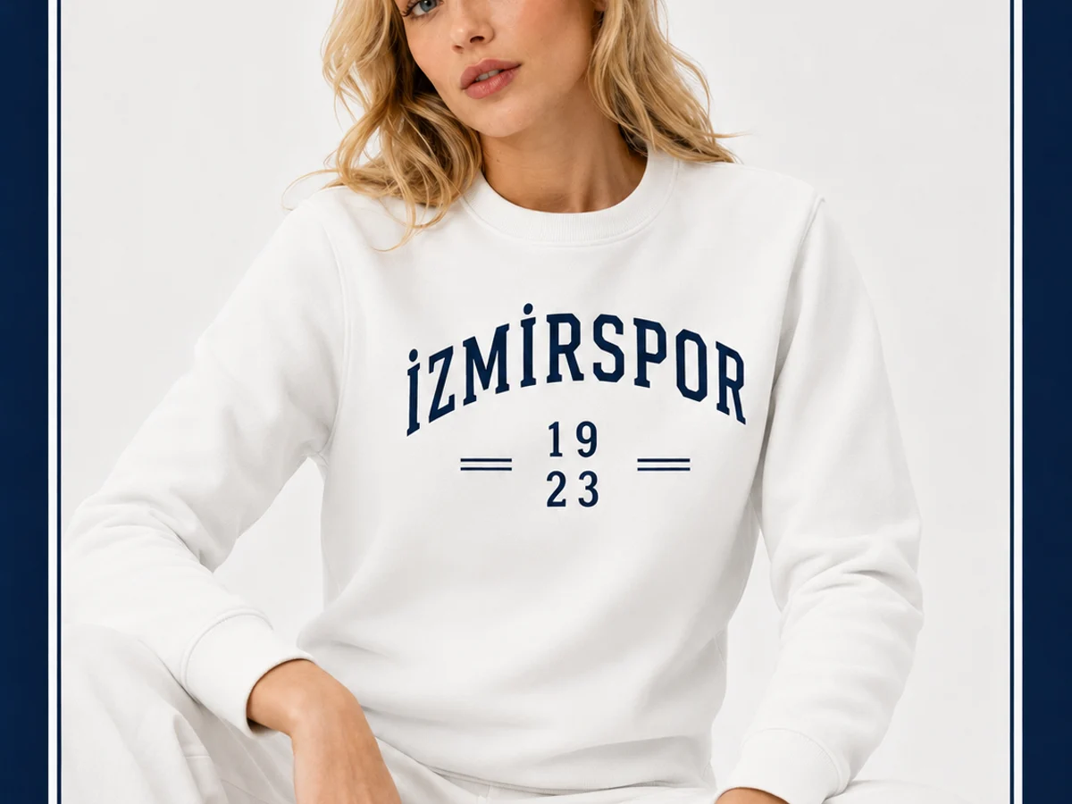 1923 Sweatshirt Beyaz
