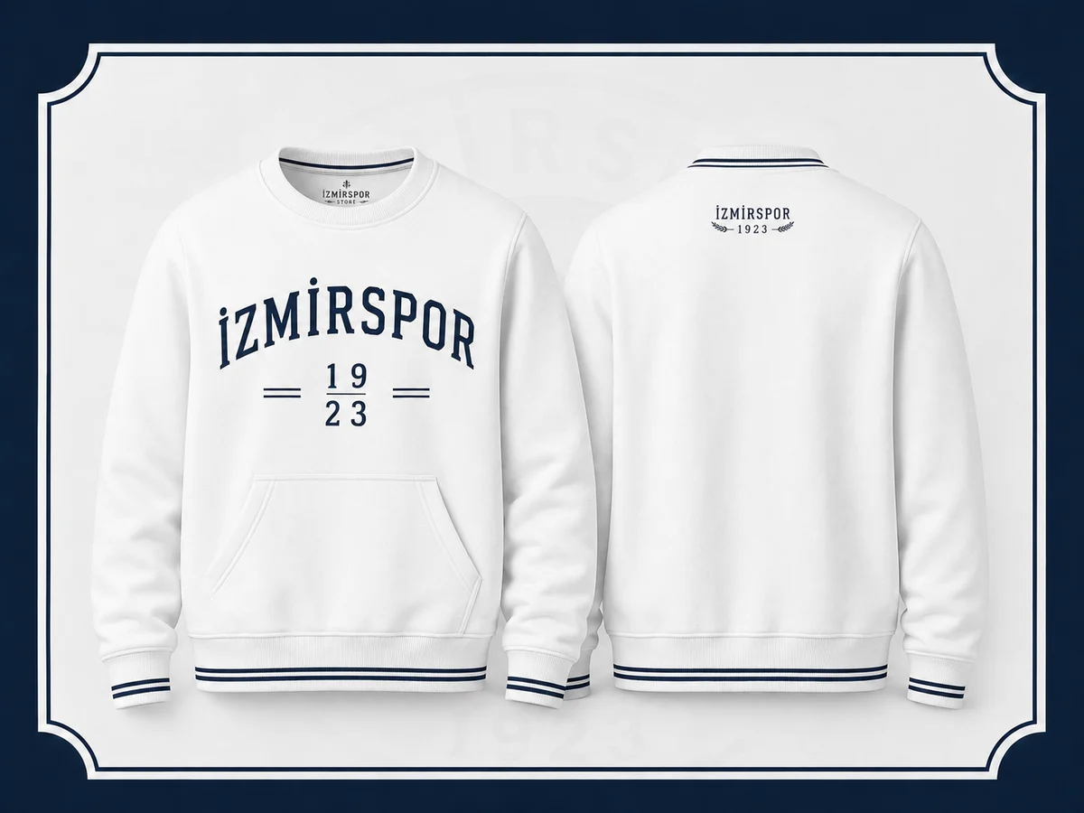 1923 Sweatshirt Beyaz
