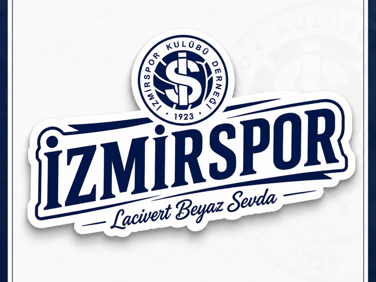 Sticker Lacivert Beyaz Sevda